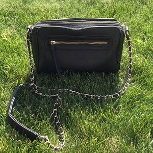 Faux leather purse